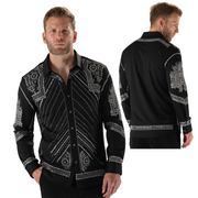 Black Crystal Shirt 7903