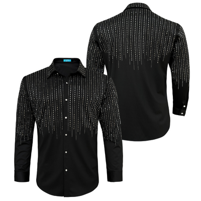 Black Crystal Shirt 7904