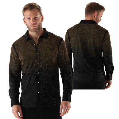 Black Crystal Shirt 7905