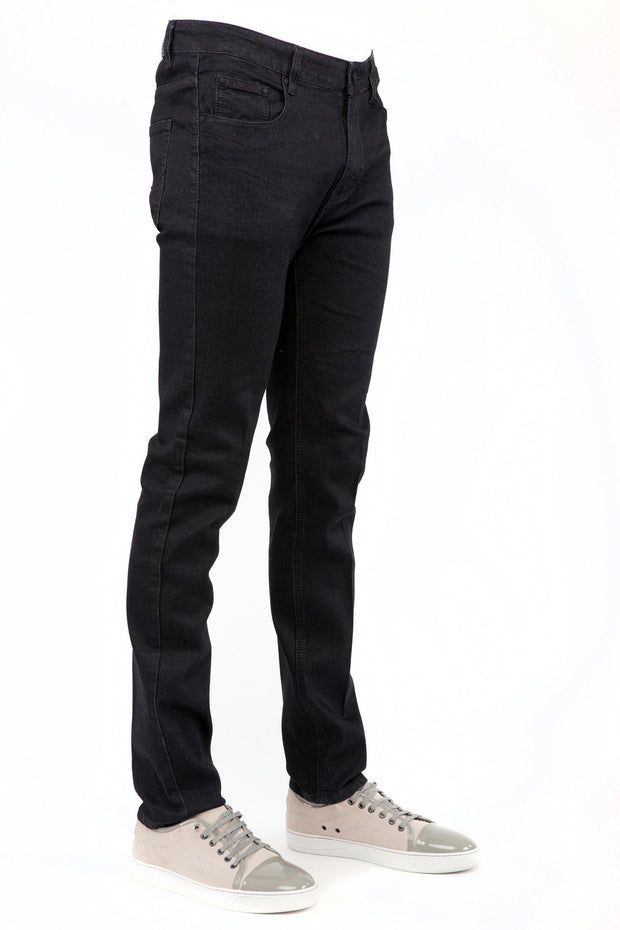 iOPQO cargo pants for men Men's Distressed Biker Skinny Jeans Man's Ripped  Stretch Slim Fit Denim Pants Trousers Men's Jeans Black L - Walmart.com