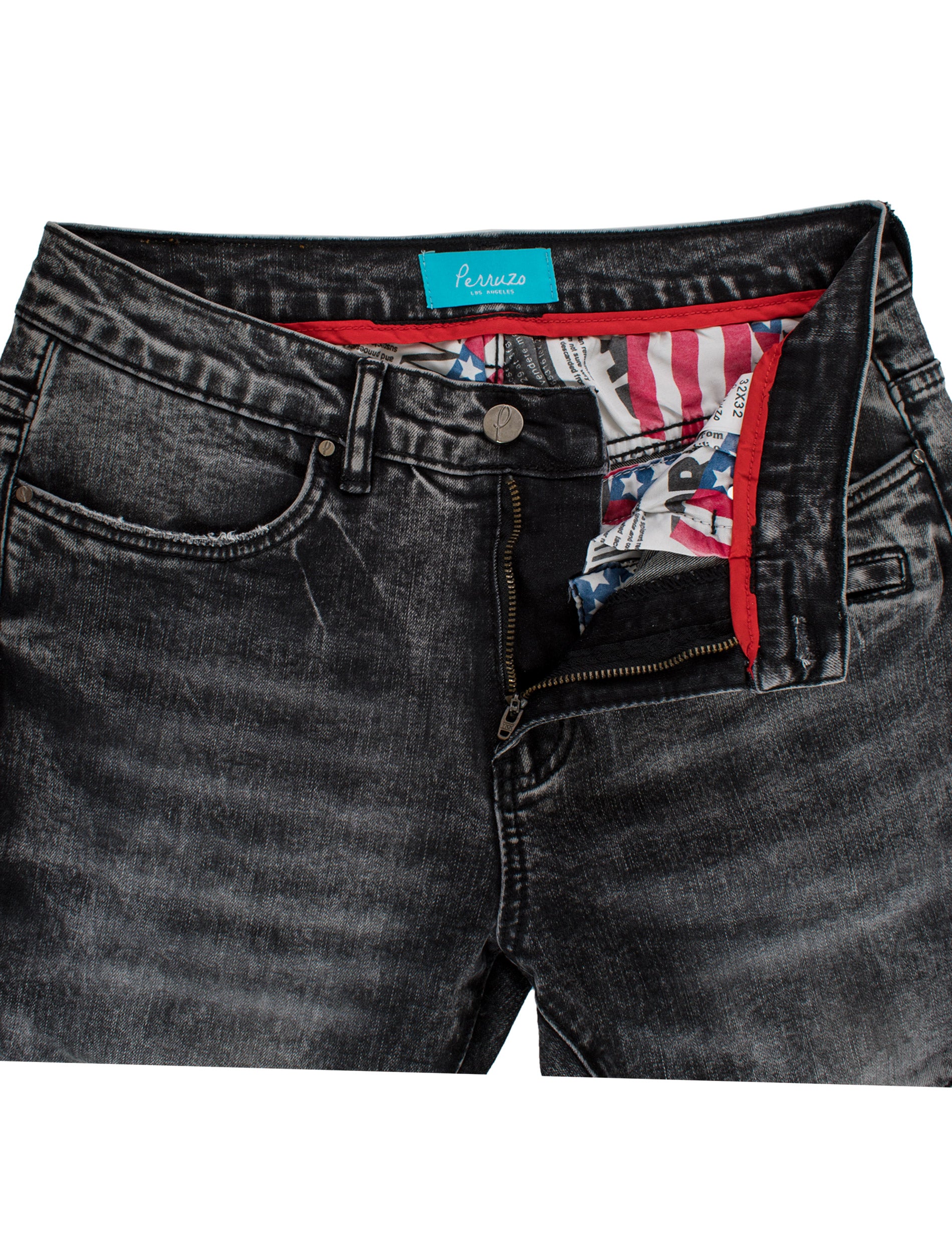 Jeans Moto Uomo PMJ Santiago Nero